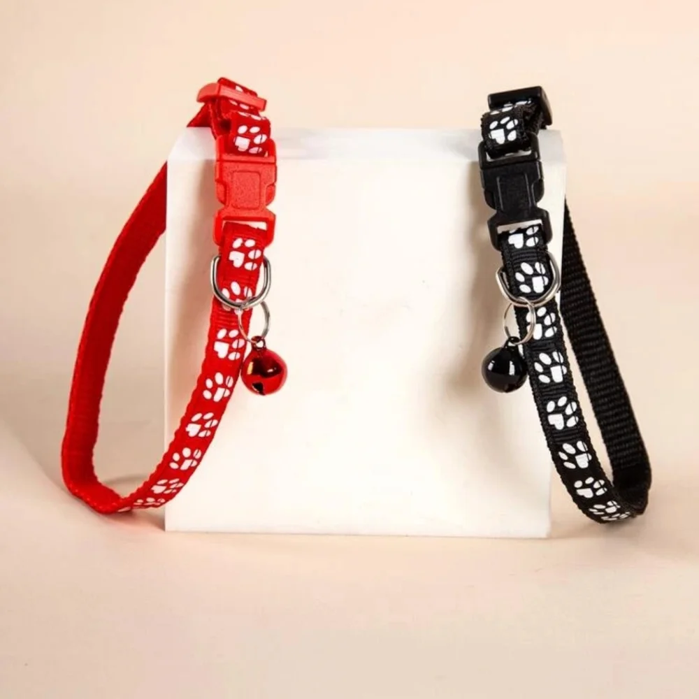 Color Bell Decor Pet Collar